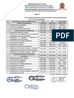 Cronograma de Contratacion Docente - Acomayo