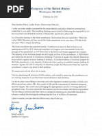 Lamborn - Hyde Letter To Democratic Leadership