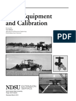 Spray Equipment and Calibration: AE73 (Revised)