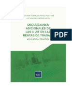 Deducciones Adicionales de Las 3 UIT en Rentas de Trabajo Instituto Pacífico 2019