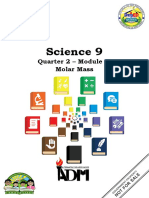 Science9 q2 Mod6 Molar Mas