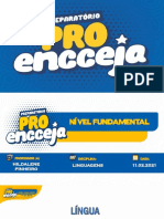 Material PRO ENCCEJA  - 1ª Revisão Nível Fundamental