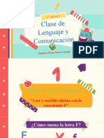 Clase de Lenguaje y Comunicación: 1° Básico
