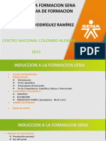 Induccion Formacion Sena 2019