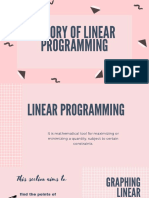 Theory of Lineag Programming