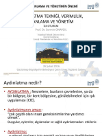 Yadinlata Tekni̇ği̇ Ve Yöneti̇mi̇