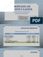 Presentación Propuesta Costos Fotovoltaico