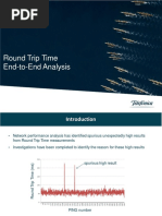 RTT - E2E Analysis