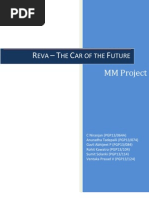 Project Report On REVA