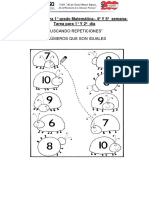 4º y 5º Sem 1º Grado Matemática