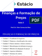 2 Aula - Finanças e Formação de Preços - Unidades 5 A 8