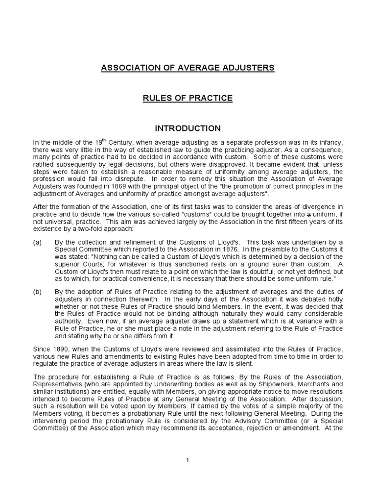 AAA Rules of Practice December 1980 Amended 1997 and 2015 | PDF ...