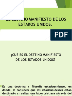 La Doctrina Monroe y el Destino Manifiesto