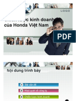Tiểu luận - Chiến lược kinh doanh của Honda Việt Nam - 909487