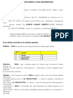 Comodato de Bien Mueble A Plazo Indeterminado