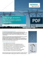 Line Surge Arresters For Increased System Reliability