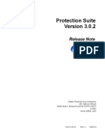Protection Suite Version 3.0.2 Release Note