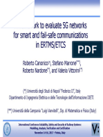 Roberto Canonico - A Framework To Evaluate 5G Networks For Smart and Fail-Safe Communications
