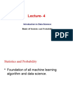 Lecture-4: Introduction To Data Science