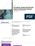 Materi Petunjuk Teknis Ketentuan Umum Peraturan Zonasi