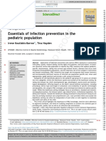 Essentials of Infection Prevention in The Pediatric Population