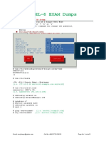 RHEL-6 EXAM Dumps: Q. Password Break and IP Setup