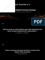 Alibaba Digital Economy Strategy: Daniel ZHANG, Chairman and CEO, Ibaba Group