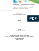 Unidad 1 Actividad 3 - Diagnosticar y Caracterizar El Problema de Investigación