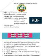 Trabajo de Electivo Exprecion Corporal