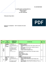 Planificare Calendaristica Stiinte