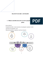 Fisa de Lucru I Geografie