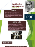 Asima Chatterjee-Renowned Indian Scientist.