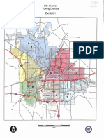 Akron Towing District Map