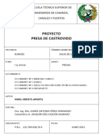 4 - Planos II, Pliego de Prescripciones Técnicas Particulares y Presupuesto