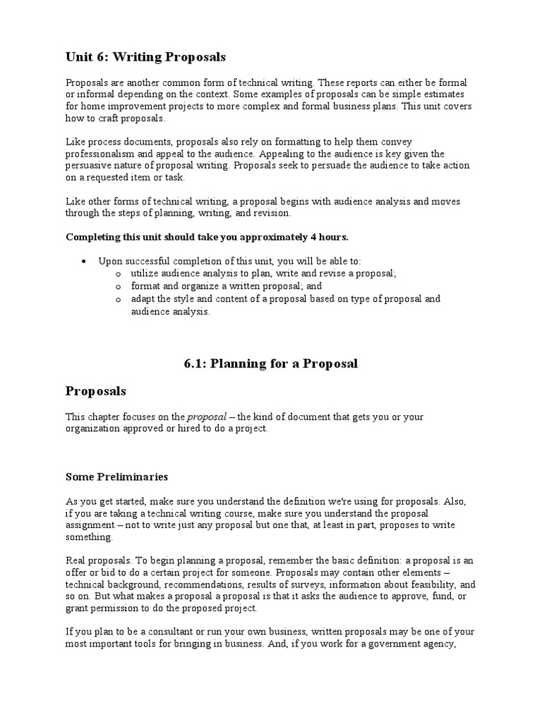 Crafting Effective Proposals | PDF | Memorandum | Persuasion