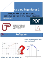 Semana 13 Ses 25 Longitud de Arco, Áreas y Volumen-1