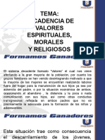 8 - Decadencia de Valores Espirituales Morales y Religiosos