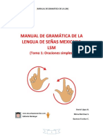 Manual de La Gramática de La LSM