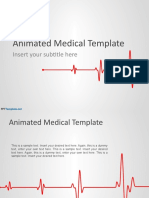 0025 Animated Medical Ppt Template