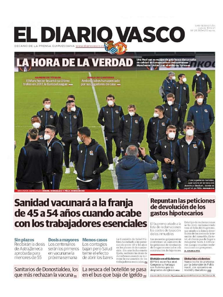 El Diario Vasco 18-02-2021 | PDF