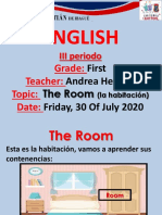 INGLES 1° (4-THE ROOM) JULIO 31, 2020