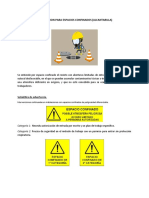 Señalizacion para Espacios Confinados