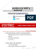 Igor.ira Introduccion a La VoIP y Asterisk