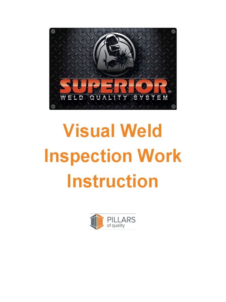 Visual Weld Inspection Guidelines | PDF | Welding | Construction