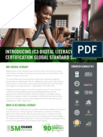 Introducing Ic3 Digital Literacy Certification Global Standard Six