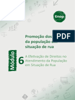 Módulo 6 - A Efetivação de Direitos No Atendimento Da População em Situação de Rua