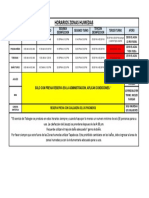 Horario Zonas Humedas 2