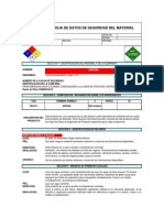 Airgas Hoja de Seguridad Argon