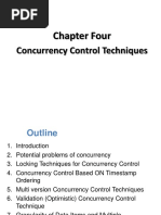 Chapter 4 Concurrency Control Techniques