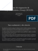 Patrones de Asignación de Responsabilidades (Grasp) (SOLID)